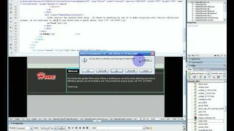 how to remove image from webpage using dreamweaver