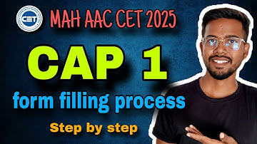 MAH AAC CET 2025 CAP Round 1 option form filling process step by step | How to fill option forms bfa