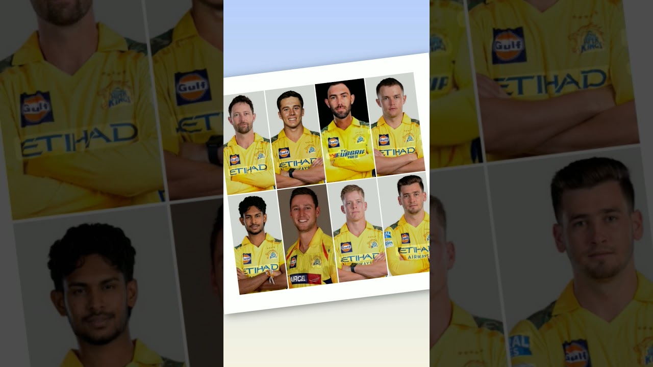 CSK🏏 💛💛💛 foreign players 2026💪🏆💯