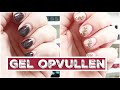 Builder gel opvullen eigen nagels - NAIL ART met stempels ♥ Beautynailsfun.nl