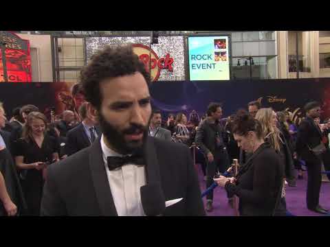 Marwan Kenzari Aladdin Premiere