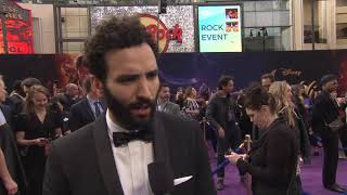 Marwan Kenzari Aladdin Premiere
