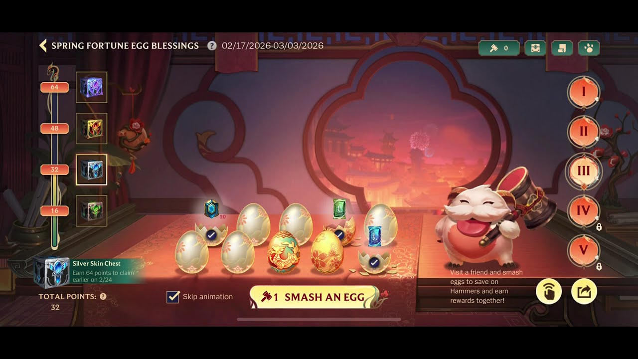 SPRING FORTUNE EGG BLESSINGS WILD RIFT - My prize pool ID: fPUQ1dOzYL0 ...