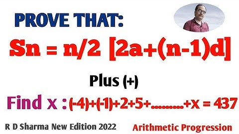 Arithmetic Progression Class 10th Maths Chapter 5 R D Sharma Solutions Ex - 5.6