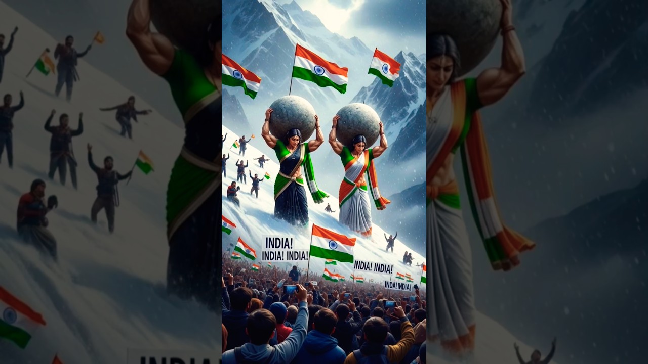 इंडिया पाकिस्तान माउंटेन चैलेंज #independenceday #indiapakistan #shortfeed