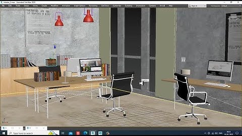 3Dsmax Tutorials, Learn Texturing an Interior from Scratch in 3dsmax. ( Part 11)