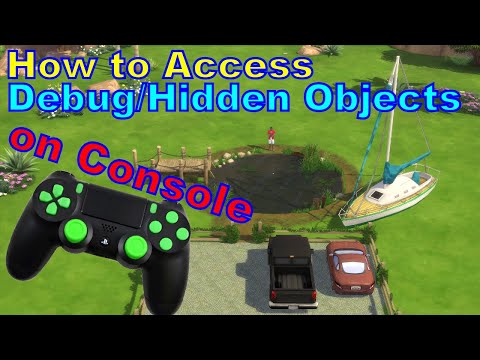 How to Access ALL the Debug/Hidden Objects on Console