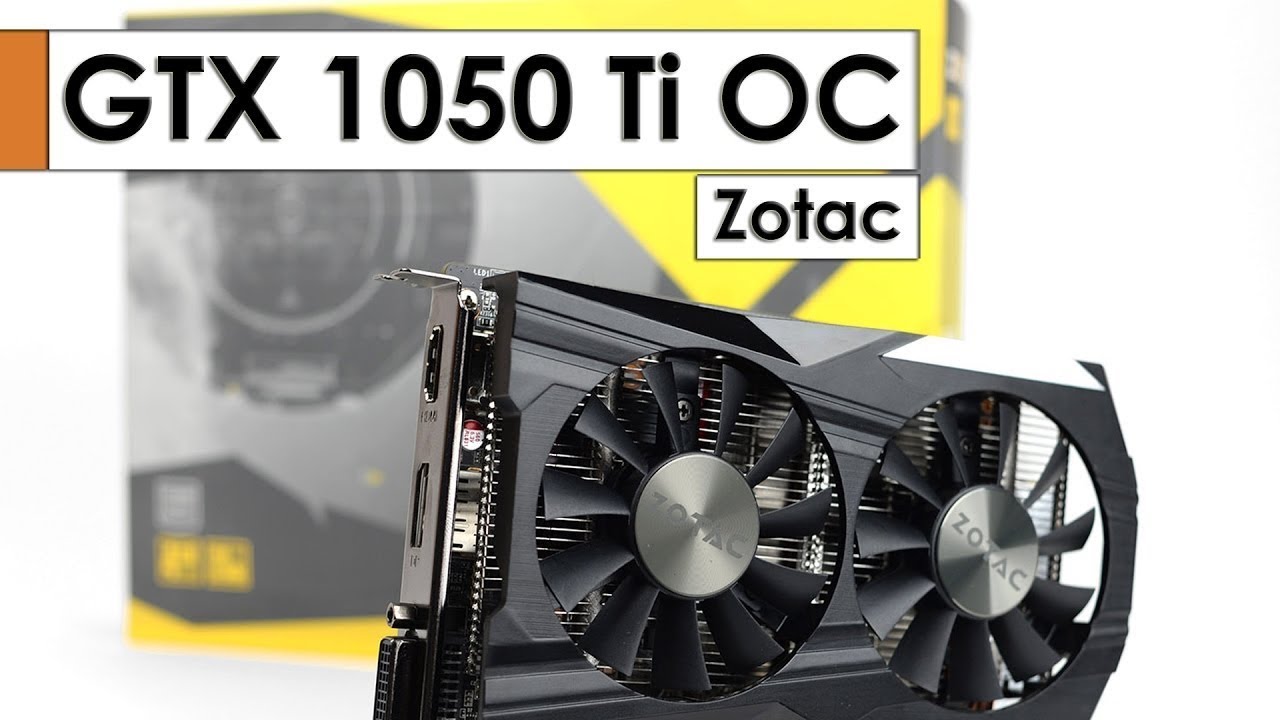 ZOTAC GTX 1050 TI OC Edition Review #MANTAP