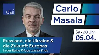 Carlo Masala: Russland, die Ukraine und die Zukunft Europas (05.04.2025)