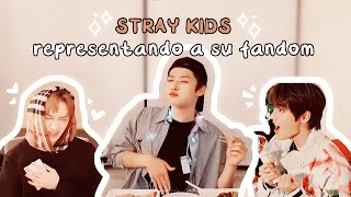 Stray Kids siendo más STAYs que idols - SKZ representando a su fandom 🌱 | Hყυηʝιη's Hαƚ
