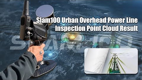 Slam100| Urban Overhead Power LineInspection Point Cloud Result