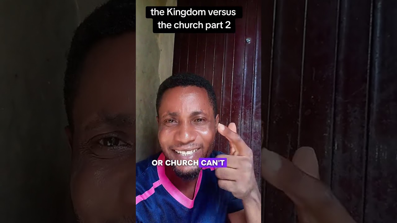 The kingdom versus religion..