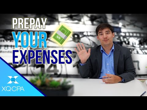 The Benefits of Prepay Expenses!