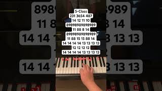 S-Class // follow me on ig: jessnotes123 #piano #pianomusic #pianotutorial #straykids #sclass