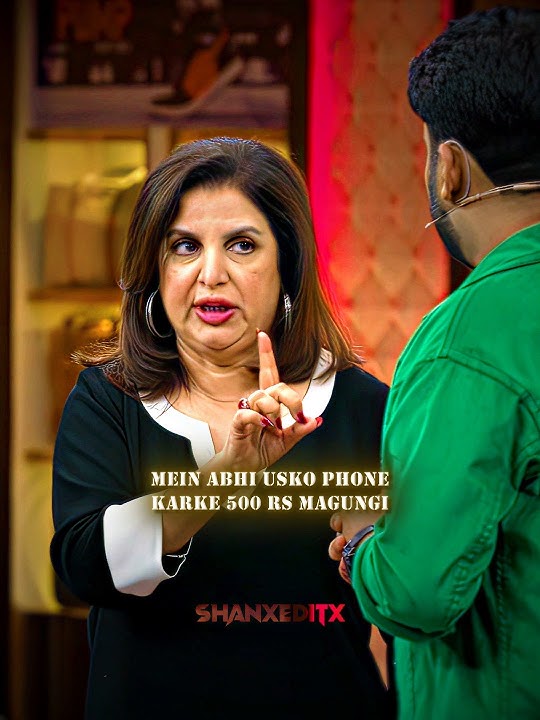 Chunky pandey is very stingy 🥶😂 || #farah #farahkhan #kapilsharma #chunkeypandey #netflix #fyp