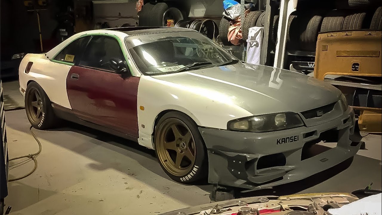 Skyline R33 Gtst To Gtr Front End Conversion Youtube