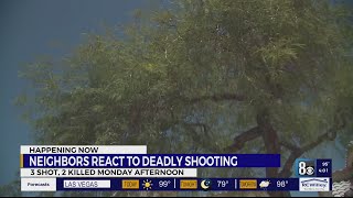 Neighbors react to deadly shooting