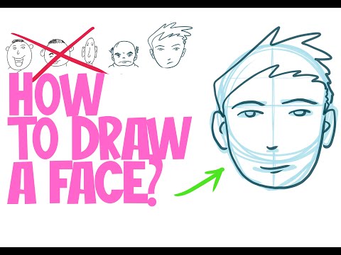 How to Draw Face Guidelines Easy
