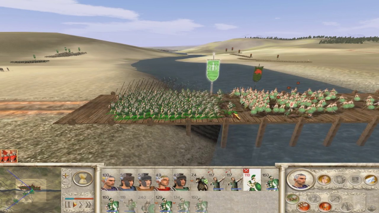 1000 РИМЛЯН ПРОТИВ 3000 ВАРВАРОВ. ХИТРАЯ ТАКТИКА ПОБЕДЫ Rome: Total War