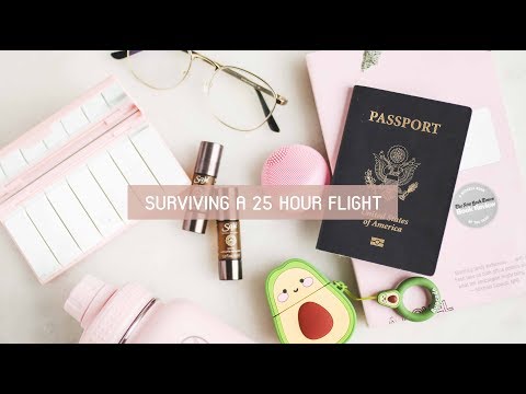 Pack With Me ✈️ *25 Hour Flight* | Veggiekins