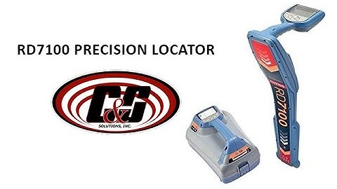 RD7100 Radiodetection Utility Locator