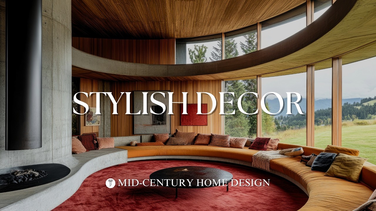 Inside Mid-century Stylish House Design: A Masterclass in Interior ...