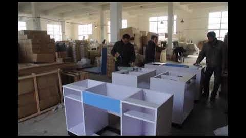 Lab Central Bench Installation