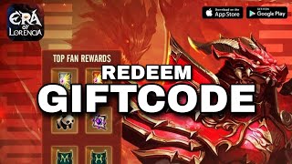 REDEEM GIFTCODE | ERA OF LORENCIA | MU MOBILE #eraoflorencia screenshot 5