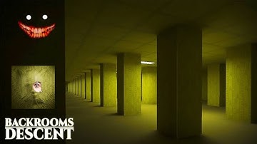 Backrooms Descent Horror Game Mobile Gameplay Walkthrough Part - 1