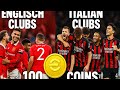 100 MONETE D’ORO FACILI! Nuovi Eventi eFootball English &amp; Italian Clubs 🔥