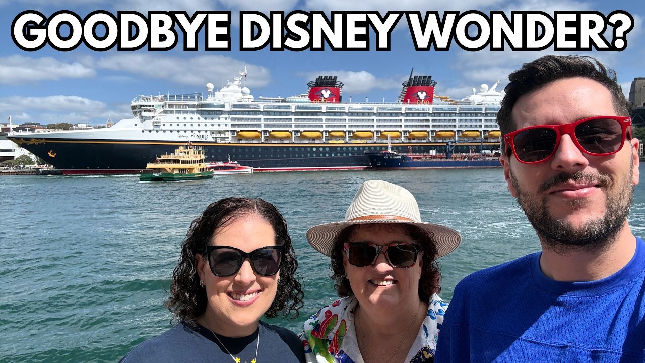 The Last Disney Cruise in Australia? 🇦🇺 Disney Wonder Farewell Vlog