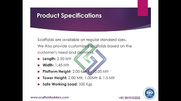 Double Width Aluminum Scaffolding Tower