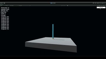 Unity rocket low altitude landing tests