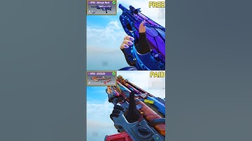 Free BP50 is better than Paid BP50 | free vs paid bp50 in codm #shorts #codm #codmobile