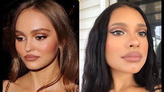 lily-rose depp '90s makeup tutorial