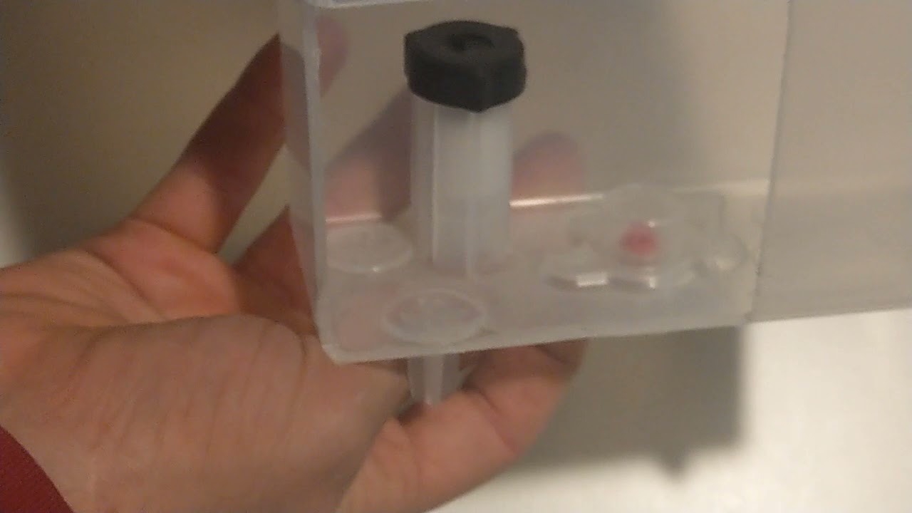 pl162t pl62x How to reassemble the floating into the water tank