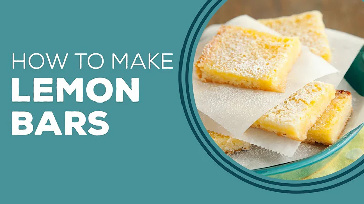 Lemon Bars & Honey Bars Recipes - Blast from the P...