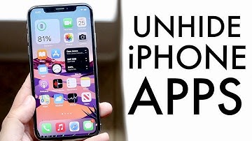 How To Unhide Apps On iOS 15