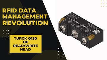 Introducing the Turck Q130 HF ReadWrite Head Revolutionizing RFID Data Management