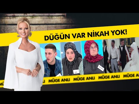 Telli duvaklı gelin oldu, nikahsız düğün yaptı! | Müge Anlı İle Tatlı Sert Kolajlar