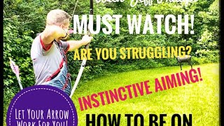 Instinctive Aiming! Are You Struggling? Try This!
