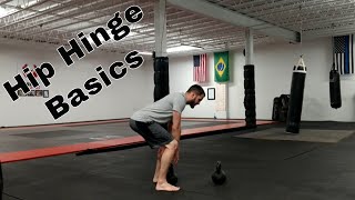 Kettlebell Basics  - Hip Hinge Deadlift Swing Single Arm Swing