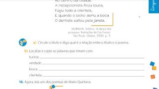 Orientação das atividades da aula de Língua Portuguesa em 28/09/2020