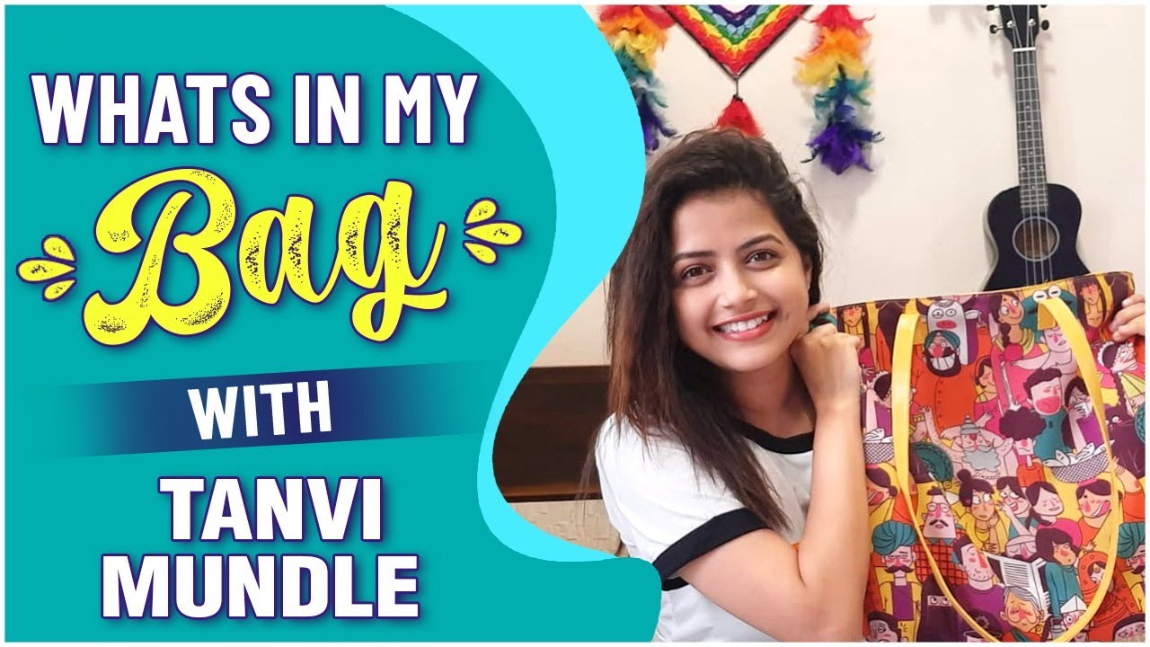 WHAT'S IN MY BAG ft. Tanvi Mundle | Manu | Pahile Na Mi Tula | Zee Marathi