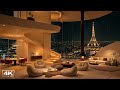 Cozy Apartment By The Paris City At Night ЁЯМЩ Jazz Background Music Fireplace Sounds For Relaxation Cozy Apartment By The Paris City At Night ЁЯМЩ Jazz Background Music Fireplace Sounds For Relaxation