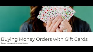Unlock the Secret: How to Use Gift Cards to Buy Money Orders!