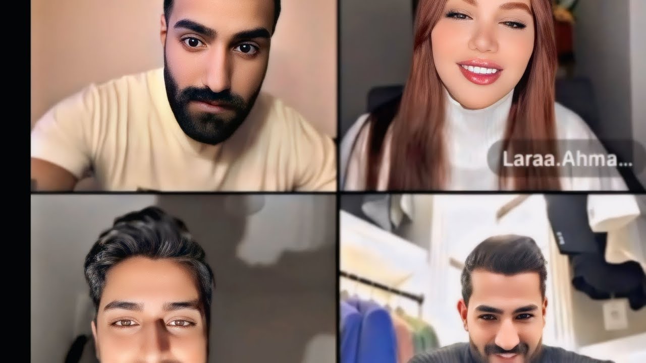 بث احمد مع علي جبار ولارا نجوم قسمه ونصيب