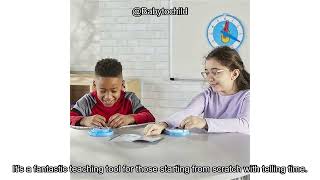 Is the hand2mind Advanced NumberLine Clock the best way to teach your kids time? Review.