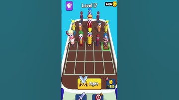 Merge Master: Monster Run 👀 17 Level Gameplay Walkthrough | Best Android, iOS Games #shorts