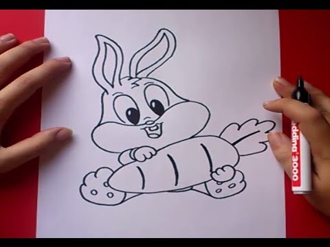 Como dibujar a Bugs Bunny paso a paso 2 - Looney Tunes | How to draw Bugs  Bunny 2 - Looney Tunes - thptnganamst.edu.vn